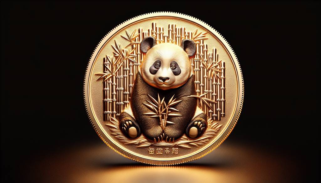 Le Panda chinois en or : une pièce d'investissement avec un charme distinctif