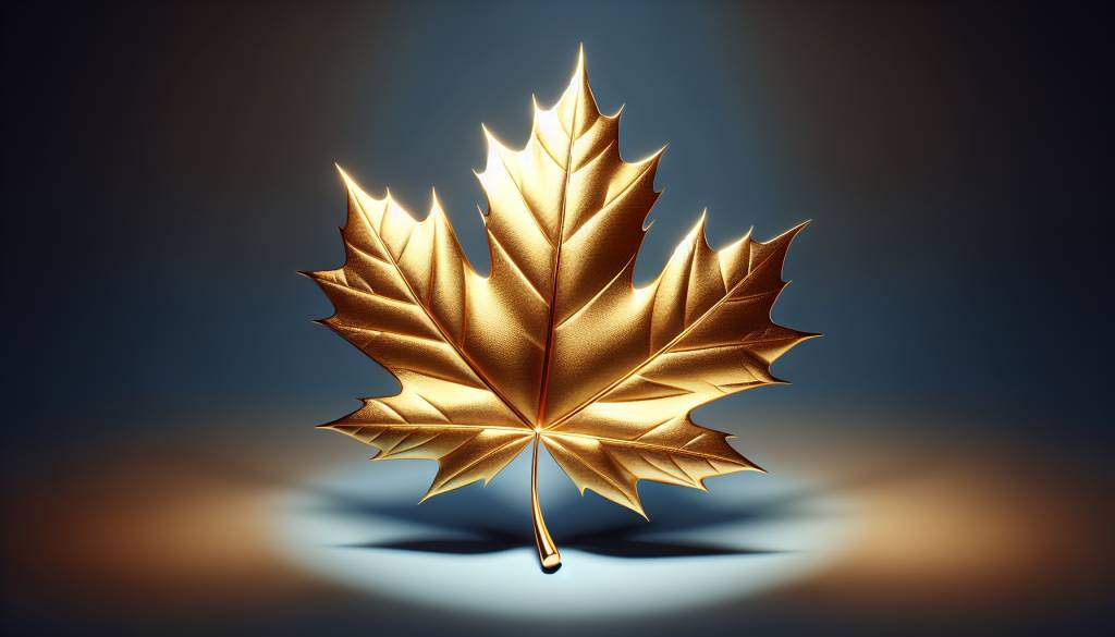 Qualité et reconnaissance mondiale : les atouts de la Maple Leaf en or du Canada